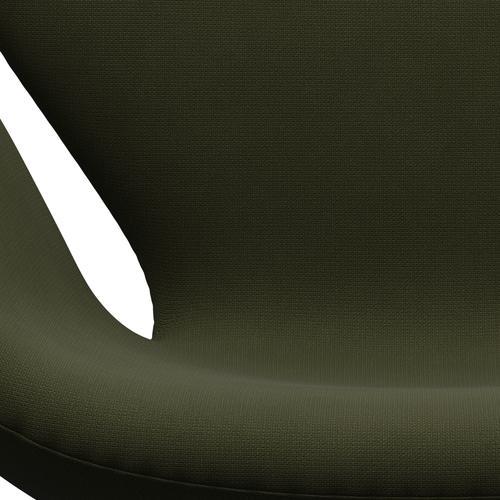 [product_category]-Fritz Hansen Swan Lounge Chair, Silver Grey/Fame Dark Brown Green-Fritz Hansen-3320-F68148-SGBASE-FRI-6