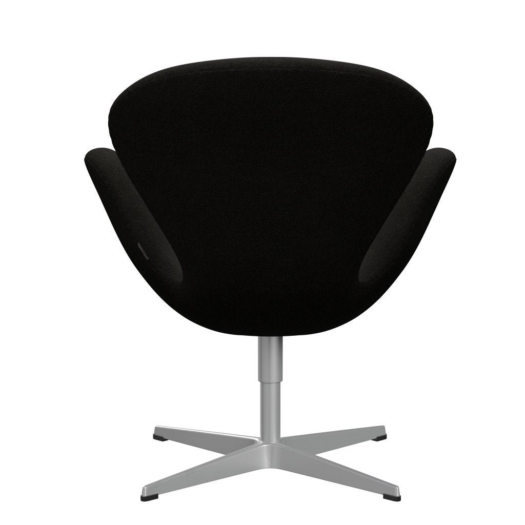 [product_category]-Fritz Hansen Swan Lounge Chair, Silver Grey/Hallingdal Brown/Dark Grey-Fritz Hansen-3320-HAL376-SGBASE-FRI-4