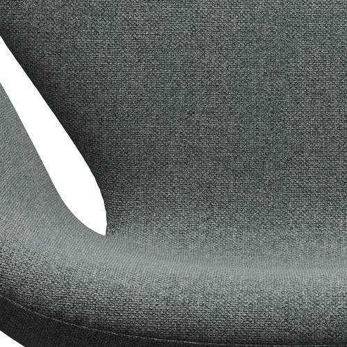 [product_category]-Fritz Hansen Swan Lounge Chair, Silver Grey/Hallingdal Grey-Fritz Hansen-3320-HAL130-SGBASE-FRI-6