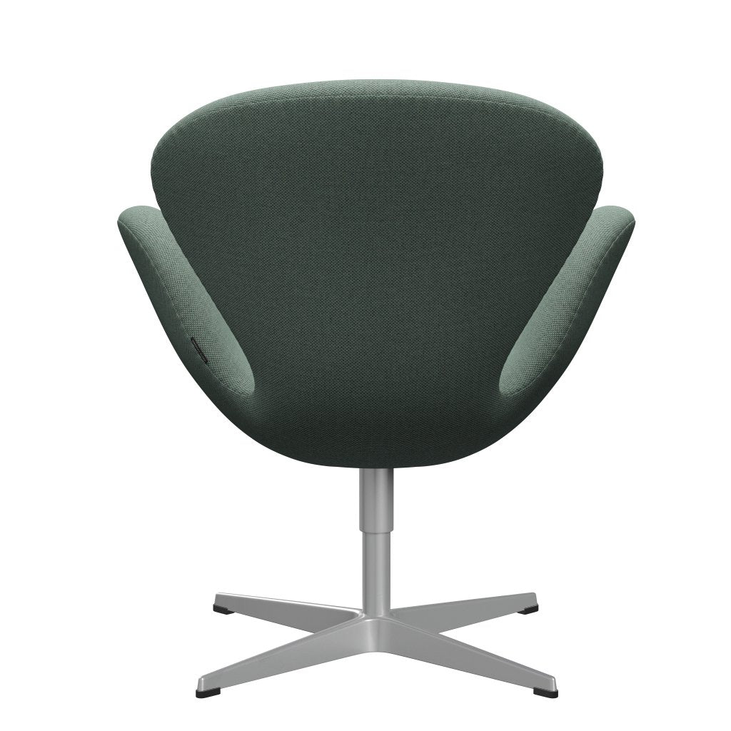 [product_category]-Fritz Hansen Swan Lounge Chair, Silver Grey/Re Wool Aqua/Natural-Fritz Hansen-3320-REW858-SGBASE-FRI-4