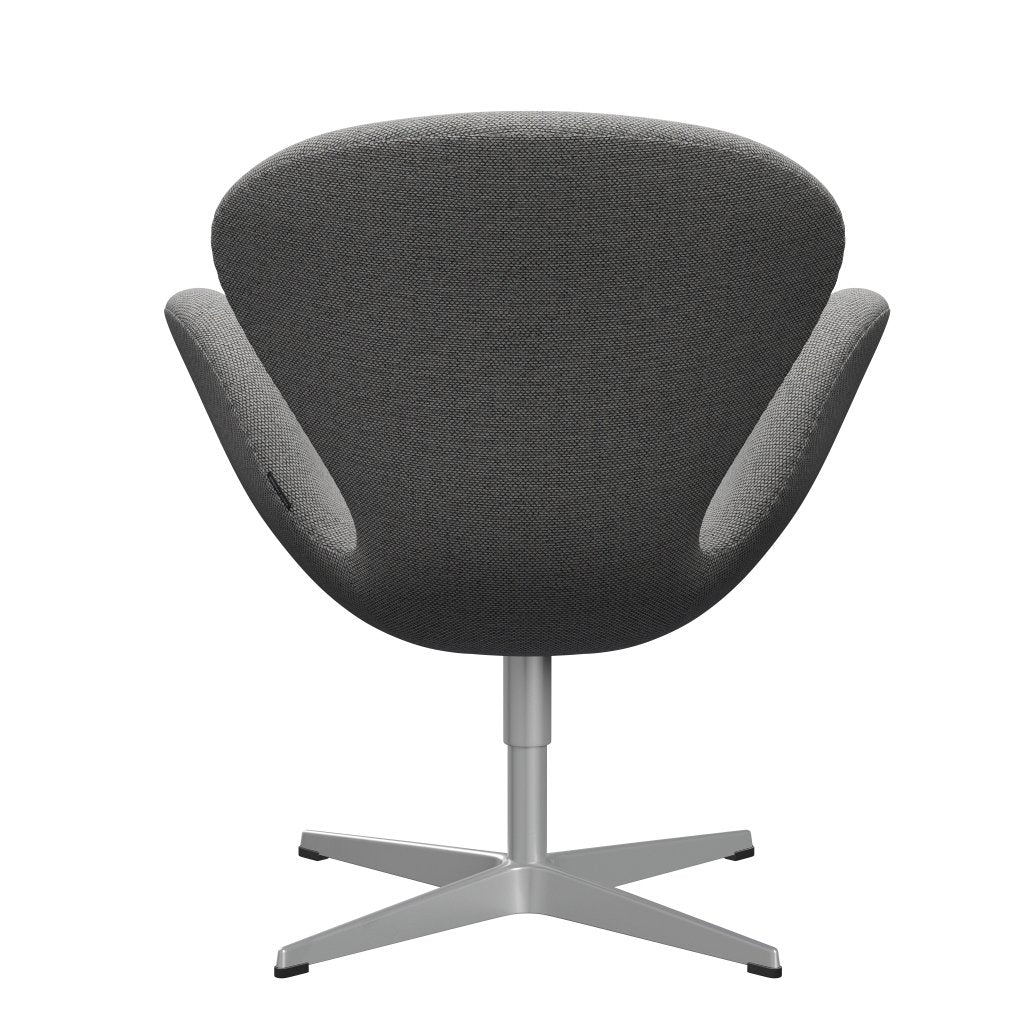 [product_category]-Fritz Hansen Swan Lounge Chair, Silver Grey/Re Wool Wool White/Natural-Fritz Hansen-3320-REW108-SGBASE-FRI-4