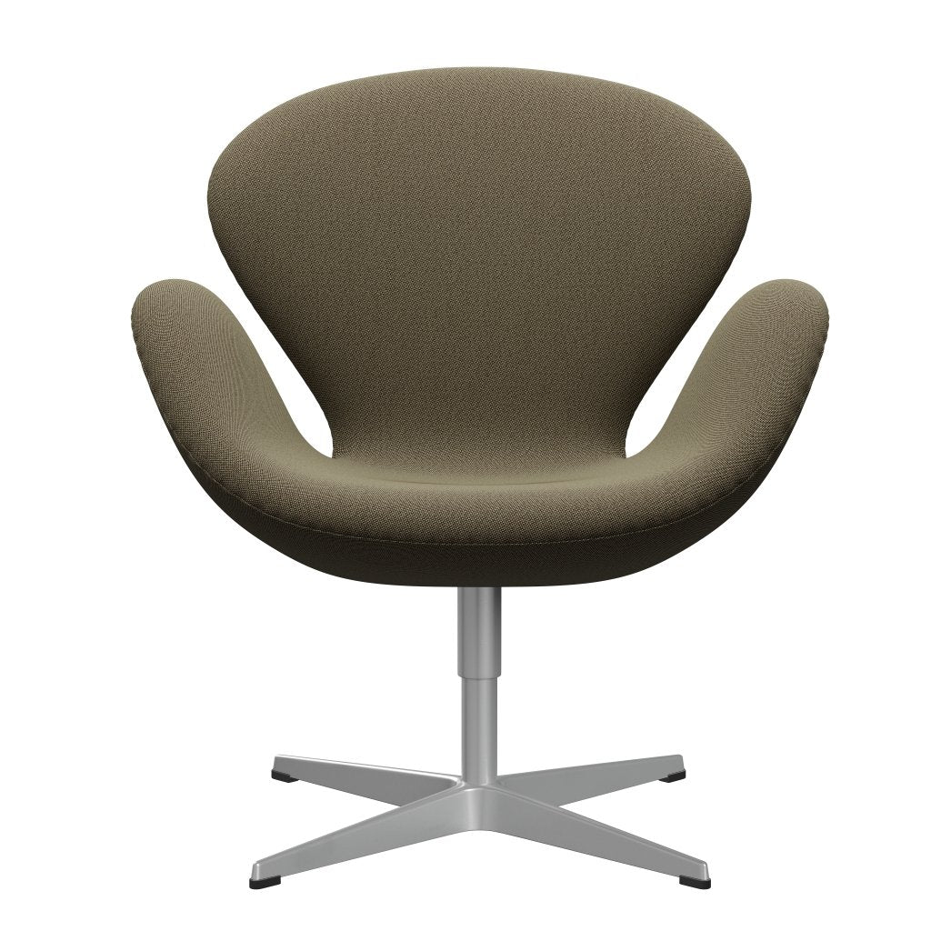 [product_category]-Fritz Hansen Swan Lounge Chair, Silver Grey/Rime Brown/Light Green-Fritz Hansen-3320-RIM951-SGBASE-FRI-1