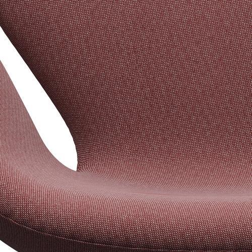 [product_category]-Fritz Hansen Swan Lounge Chair, Silver Grey/Rime Dark Red/White-Fritz Hansen-3320-RIM541-SGBASE-FRI-6