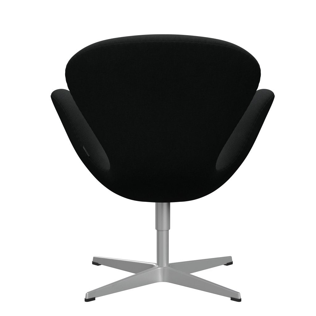 [product_category]-Fritz Hansen Swan Lounge Chair, Silver Grey/Steelcut Black-Fritz Hansen-3320-STI190-SGBASE-FRI-4