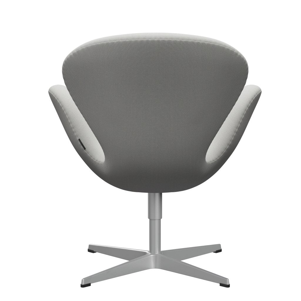 [product_category]-Fritz Hansen Swan Lounge Chair, Silver Grey/Steelcut Trio Delicate Mint Green-Fritz Hansen-3320-STR906-SGBASE-FRI-4