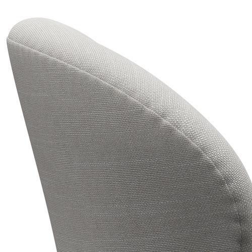 [product_category]-Fritz Hansen Swan Lounge Chair, Silver Grey/Sunniva Canvas Natural-Fritz Hansen-3320-SV223-SGBASE-FRI-5