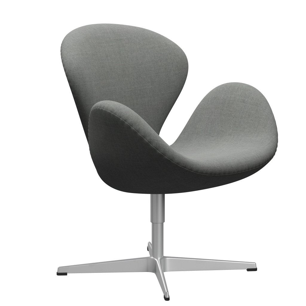 [product_category]-Fritz Hansen Swan Lounge Chair, Silver Grey/Sunniva Grey-Fritz Hansen-3320-SV242-SGBASE-FRI-2