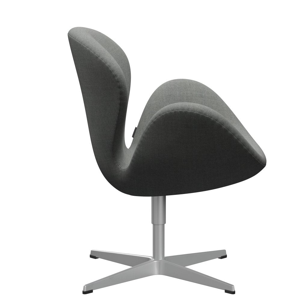 [product_category]-Fritz Hansen Swan Lounge Chair, Silver Grey/Sunniva Grey-Fritz Hansen-3320-SV242-SGBASE-FRI-3