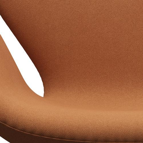 [product_category]-Fritz Hansen Swan Lounge Chair, Silver Grey/Tonus Delicate Orange-Fritz Hansen-3320-TON464-SGBASE-FRI-6