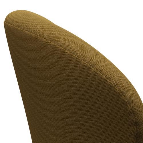 Fritz Hansen Swan Lounge Chair, Warm Graphite/Capture Mustard Dark