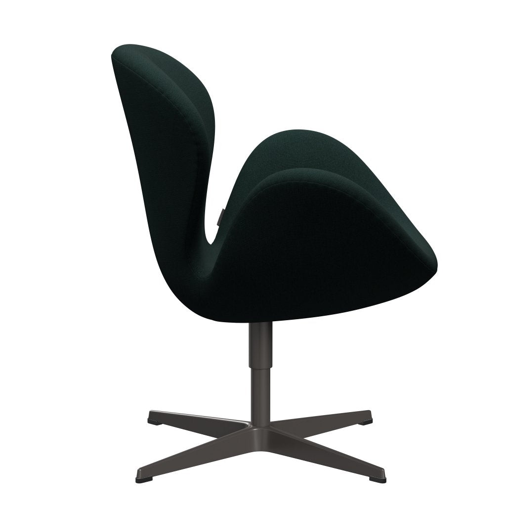 [product_category]-Fritz Hansen Swan Lounge Chair, Warm Graphite/Christianshavn Dark Green-Fritz Hansen-3320-CH1161-WGBASE-FRI-3