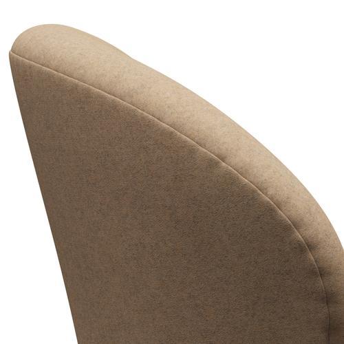 [product_category]-Fritz Hansen Swan Lounge Chair, Warm Graphite/Divina Md Cappuccino-Fritz Hansen-3320-DMD413-WGBASE-FRI-5