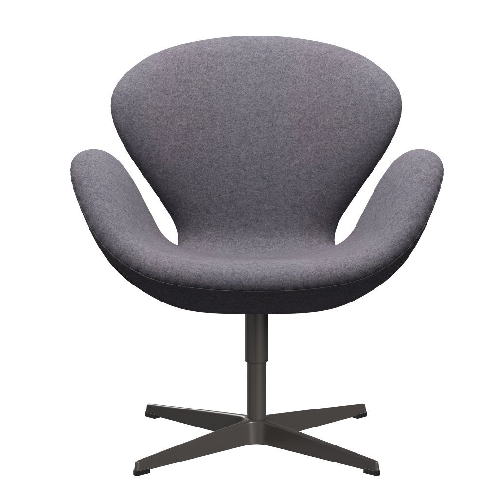 [product_category]-Fritz Hansen Swan Lounge Chair, Warm Graphite/Divina Md Delicate Blue Grey-Fritz Hansen-3320-DMD733-WGBASE-FRI-1