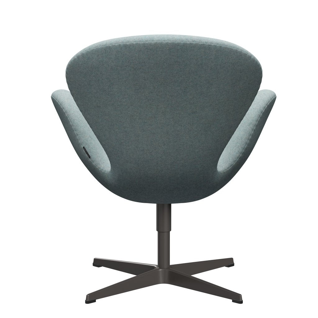 [product_category]-Fritz Hansen Swan Lounge Chair, Warm Graphite/Divina Md Mint-Fritz Hansen-3320-DMD813-WGBASE-FRI-4