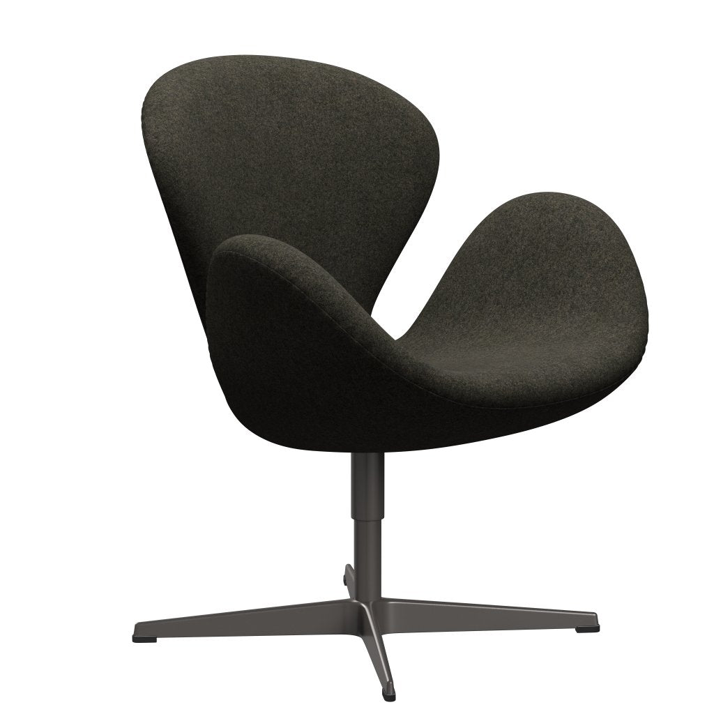 [product_category]-Fritz Hansen Swan Lounge Chair, Warm Graphite/Divina Melange Grey Brown-Fritz Hansen-3320-DIM277-WGBASE-FRI-2