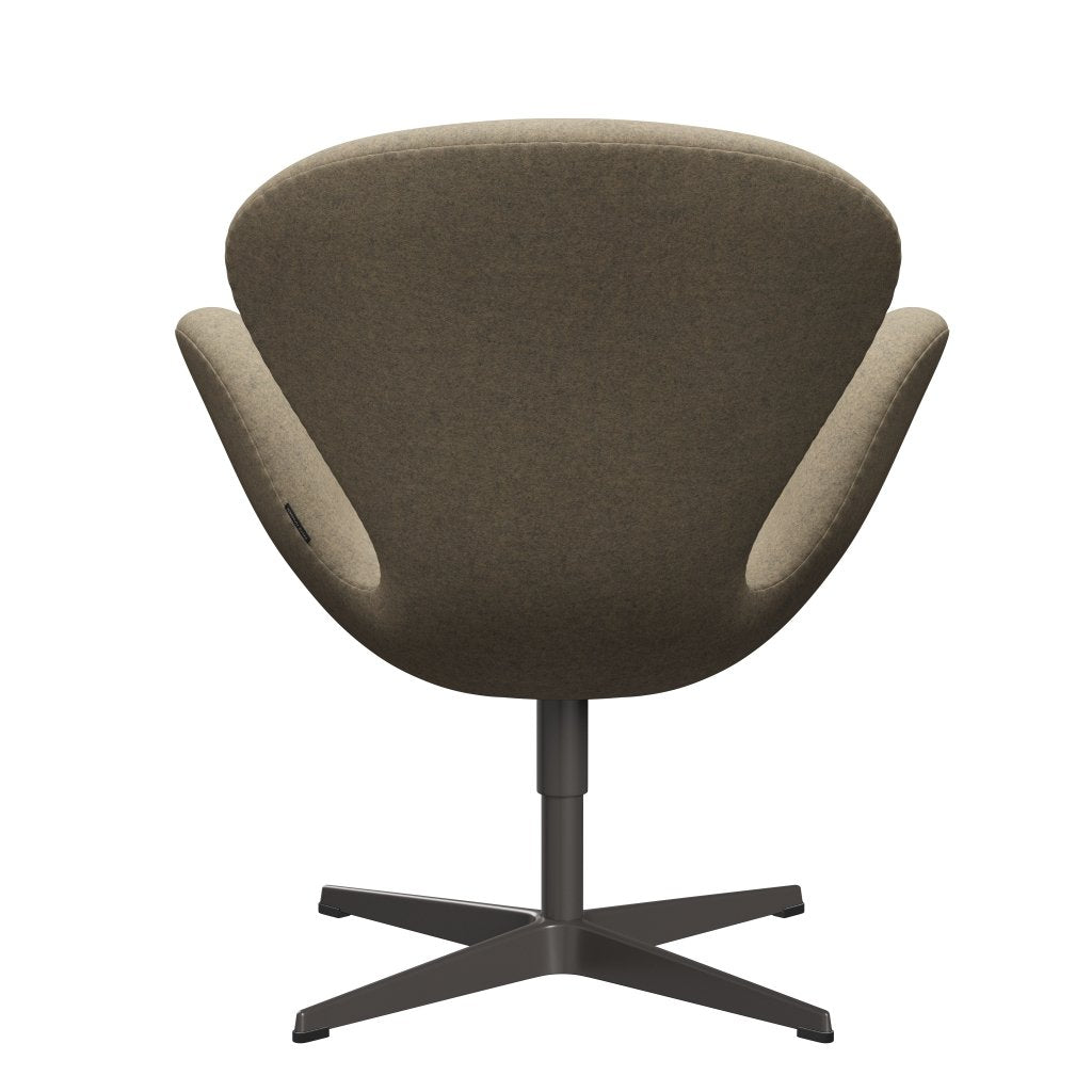 [product_category]-Fritz Hansen Swan Lounge Chair, Warm Graphite/Divina Melange Grey Sand-Fritz Hansen-3320-DIM237-WGBASE-FRI-4