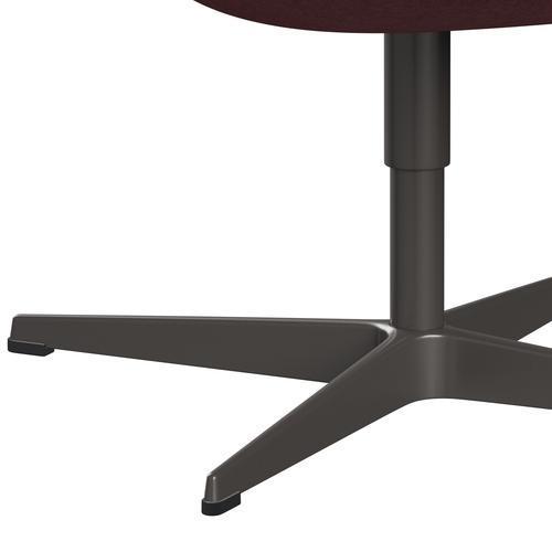 [product_category]-Fritz Hansen Swan Lounge Chair, Warm Graphite/Divina Melange Pink-Fritz Hansen-3320-DIM617-WGBASE-FRI-7