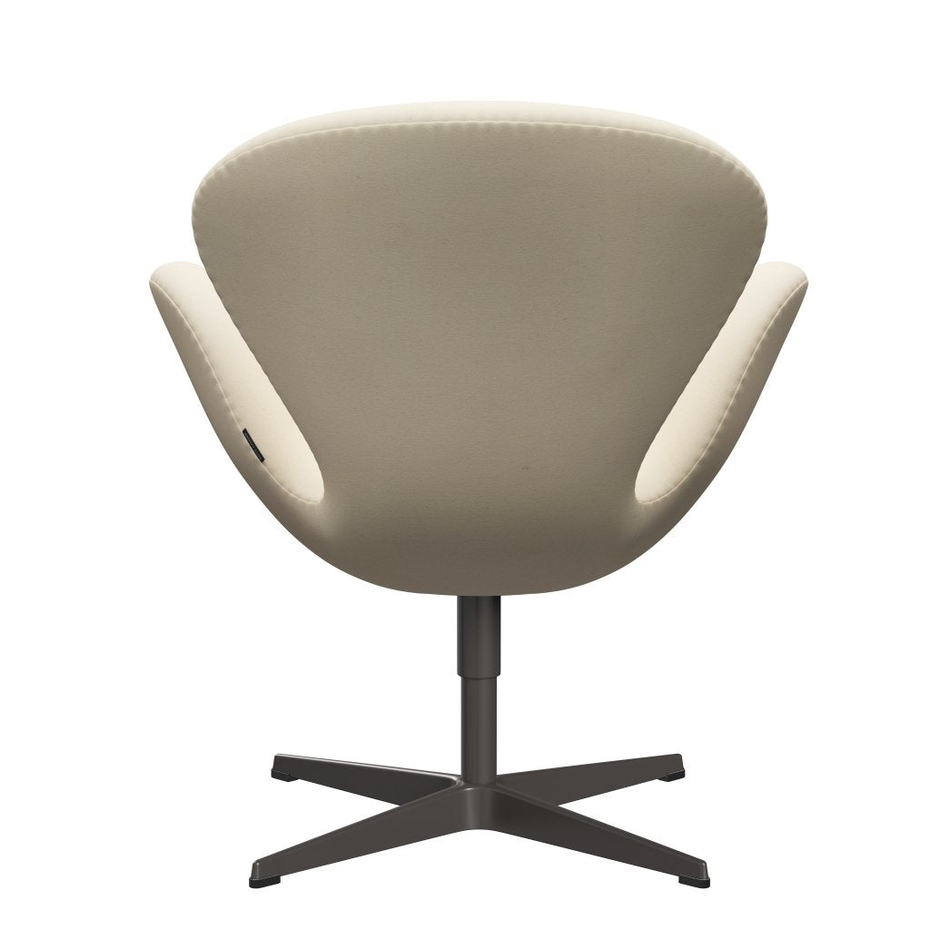 [product_category]-Fritz Hansen Swan Lounge Chair, Warm Graphite/Divina White-Fritz Hansen-3320-DIV106-WGBASE-FRI-4