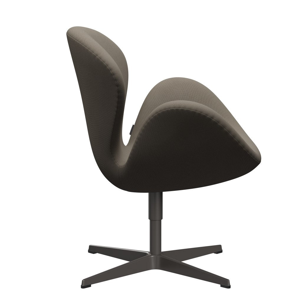 Fritz Hansen Swan Lounge Chair, graphite chaud / renommée beige (61003)