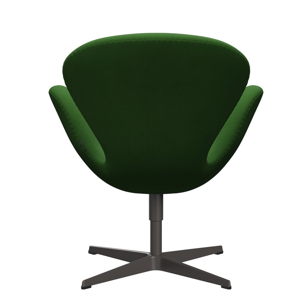 [product_category]-Fritz Hansen Swan Lounge Chair, Warm Graphite/Fame Grass Green-Fritz Hansen-3320-F68146-WGBASE-FRI-4