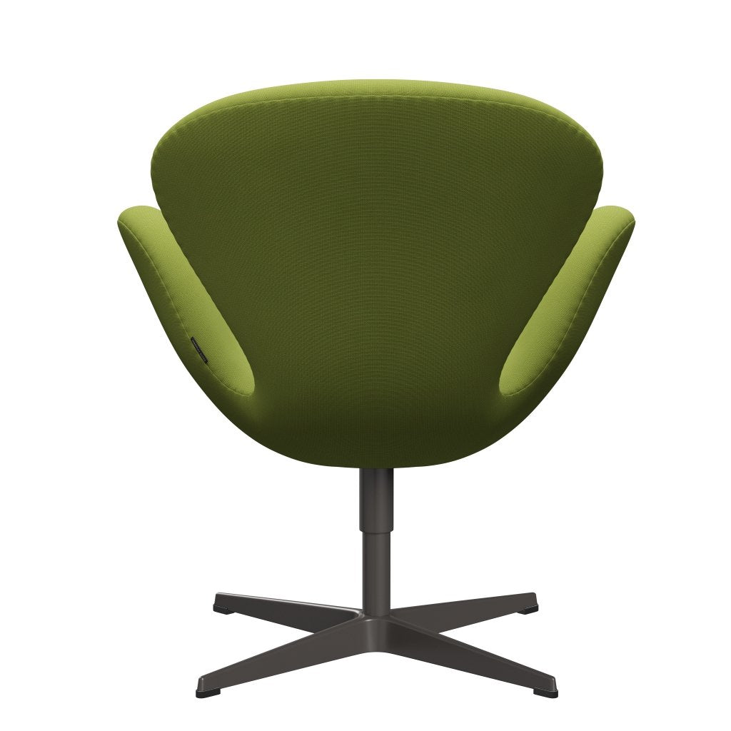 [product_category]-Fritz Hansen Swan Lounge Chair, Warm Graphite/Fame Light Grass Green-Fritz Hansen-3320-F68145-WGBASE-FRI-4