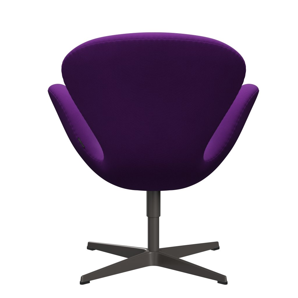 [product_category]-Fritz Hansen Swan Lounge Chair, Warm Graphite/Fame Violet-Fritz Hansen-3320-F65084-WGBASE-FRI-4