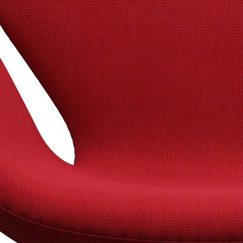 [product_category]-Fritz Hansen Swan Lounge Chair, Warm Graphite/Hallingdal Red (680)-Fritz Hansen-3320-HAL680-WGBASE-FRI-6