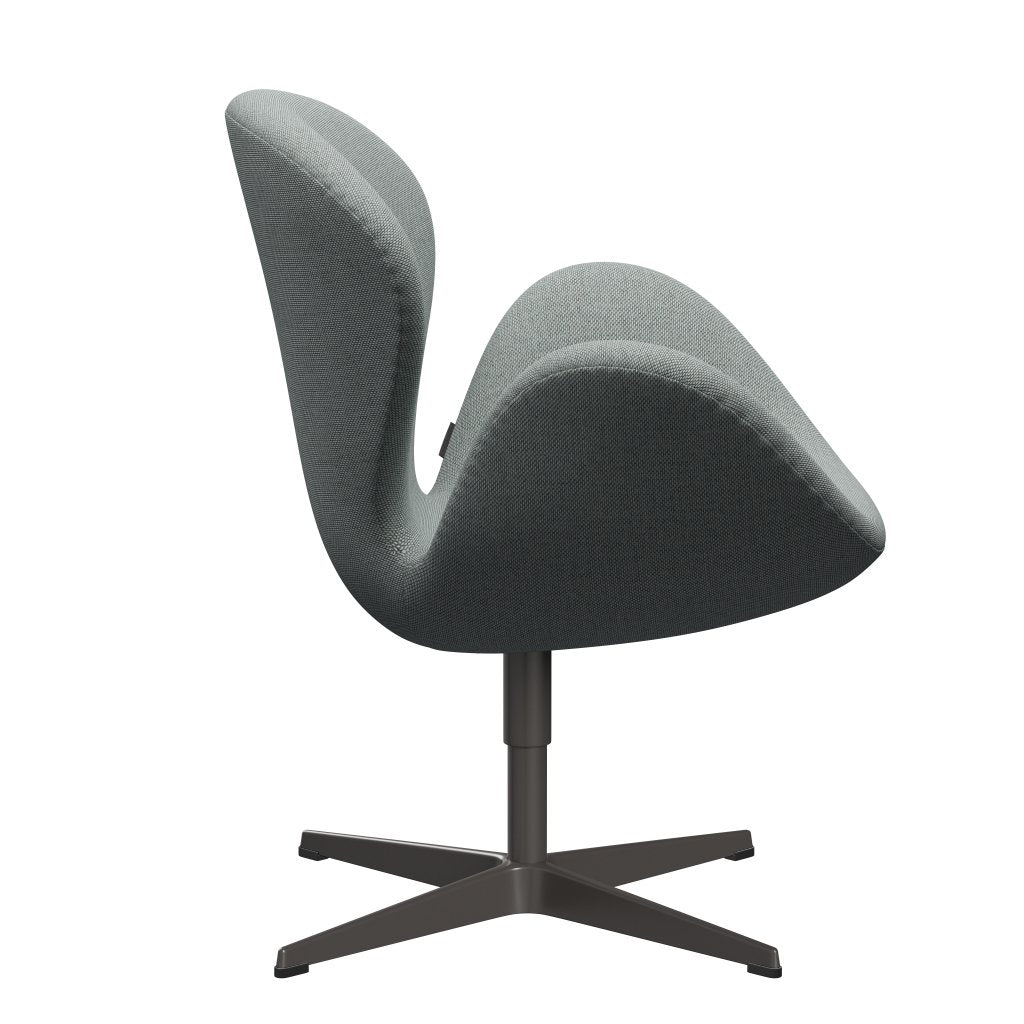 [product_category]-Fritz Hansen Swan Lounge Chair, Warm Graphite/Re Wool Pale Aqua-Fritz Hansen-3320-REW828-WGBASE-FRI-3