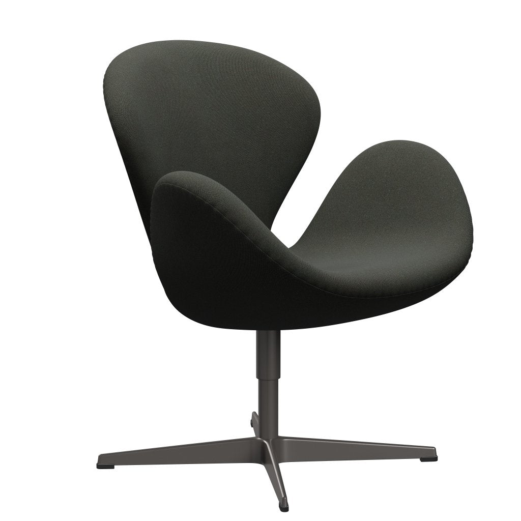 [product_category]-Fritz Hansen Swan Lounge Chair, Warm Graphite/Rime Dark Grey/Khaki/Blue-Fritz Hansen-3320-RIM991-WGBASE-FRI-2