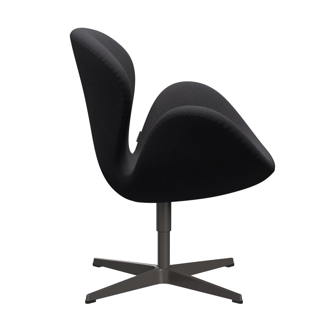 [product_category]-Fritz Hansen Swan Lounge Chair, Warm Graphite/Rims Brown/Dark Blue-Fritz Hansen-3320-RIM691-WGBASE-FRI-3