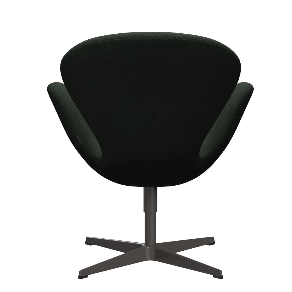 [product_category]-Fritz Hansen Swan Lounge Chair, Warm Graphite/Steelcut Dark Army Green-Fritz Hansen-3320-STI975-WGBASE-FRI-4