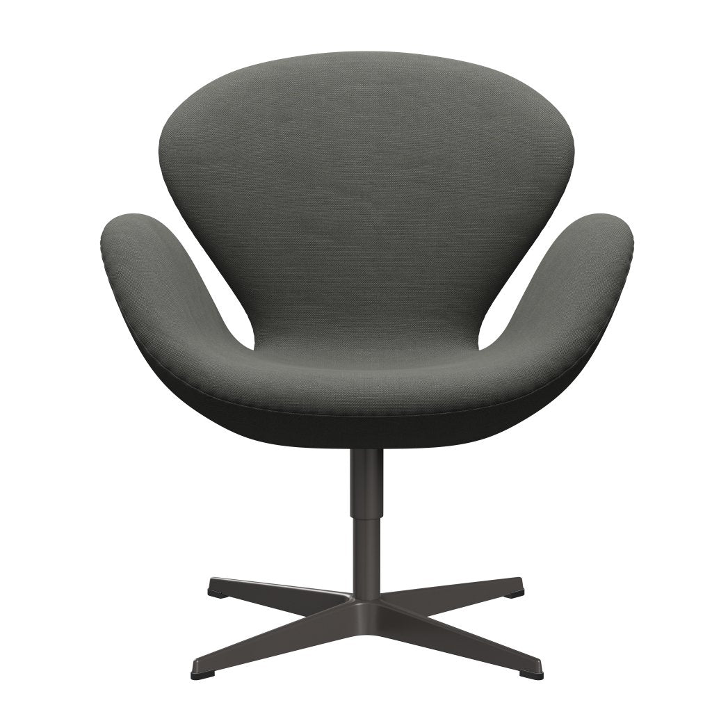 [product_category]-Fritz Hansen Swan Lounge Chair, Warm Graphite/Steelcut Grey-Fritz Hansen-3320-STI160-WGBASE-FRI-1