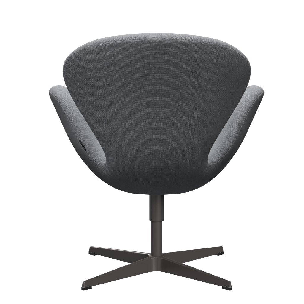 [product_category]-Fritz Hansen Swan Lounge Chair, Warm Graphite/Steelcut Light Grey-Fritz Hansen-3320-STI140-WGBASE-FRI-4