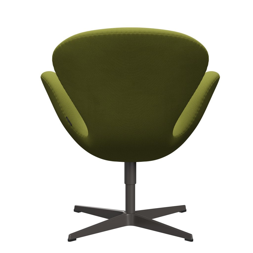 [product_category]-Fritz Hansen Swan Lounge Chair, Warm Graphite/Steelcut Light Military Green-Fritz Hansen-3320-STI950-WGBASE-FRI-4