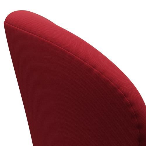 [product_category]-Fritz Hansen Swan Lounge Chair, Warm Graphite/Steelcut Standard/Light Dark Red-Fritz Hansen-3320-STI635-WGBASE-FRI-5