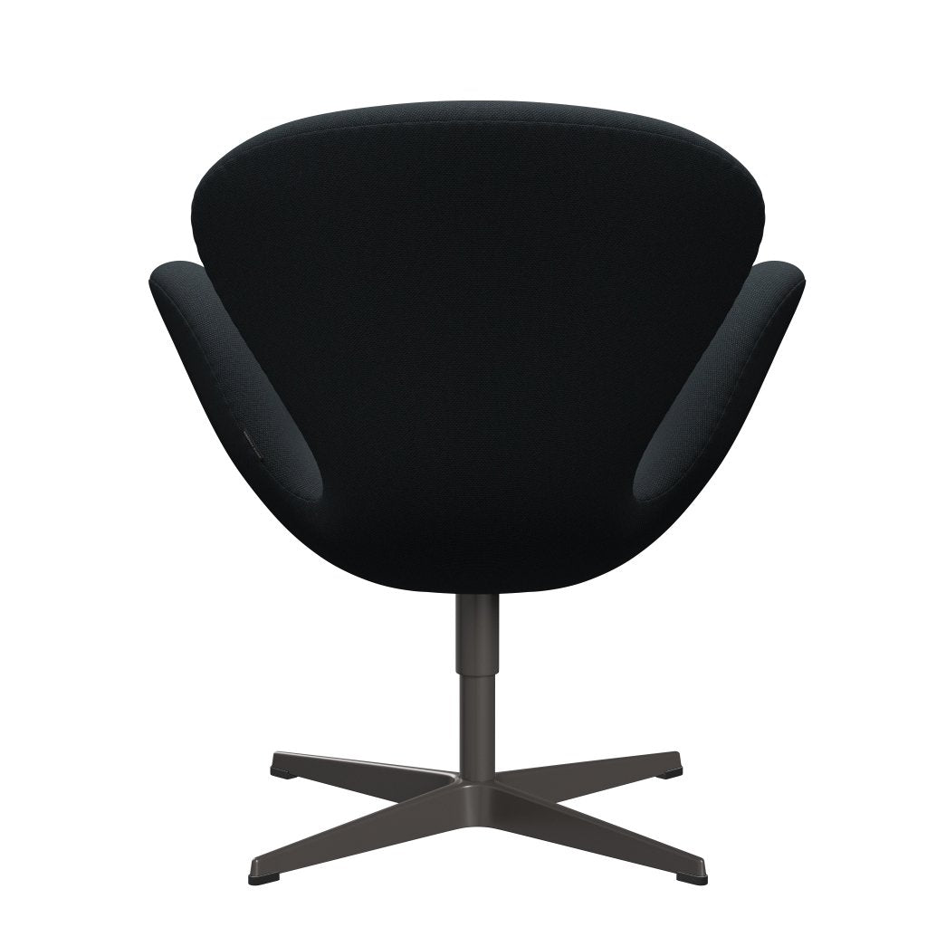 [product_category]-Fritz Hansen Swan Lounge Chair, Warm Graphite/Steelcut Trio Black-Fritz Hansen-3320-STR195-WGBASE-FRI-4