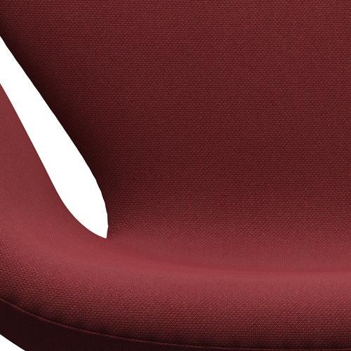 [product_category]-Fritz Hansen Swan Lounge Chair, Warm Graphite/Steelcut Trio Dark Red-Fritz Hansen-3320-STR686-WGBASE-FRI-6