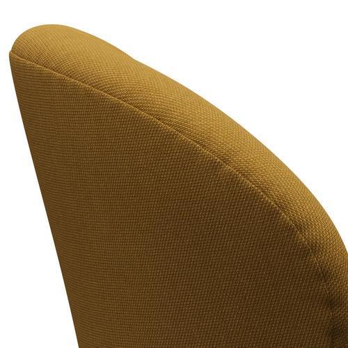 [product_category]-Fritz Hansen Swan Lounge Chair, Warm Graphite/Steelcut Trio Mustard Dark-Fritz Hansen-3320-STR466-WGBASE-FRI-5