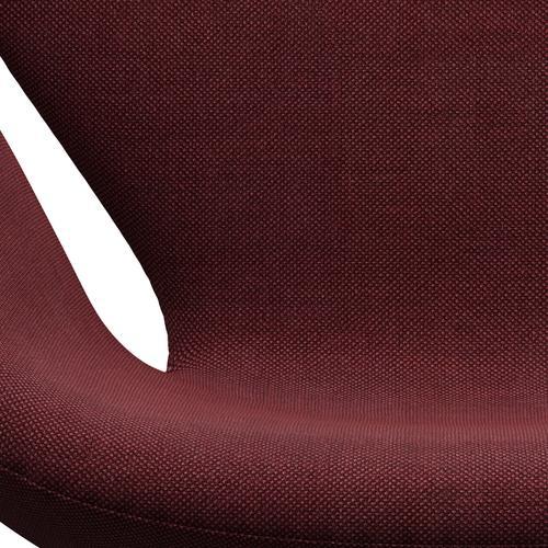 [product_category]-Fritz Hansen Swan Lounge Chair, Warm Graphite/Sunniva Burgundy-Fritz Hansen-3320-SV662-WGBASE-FRI-6