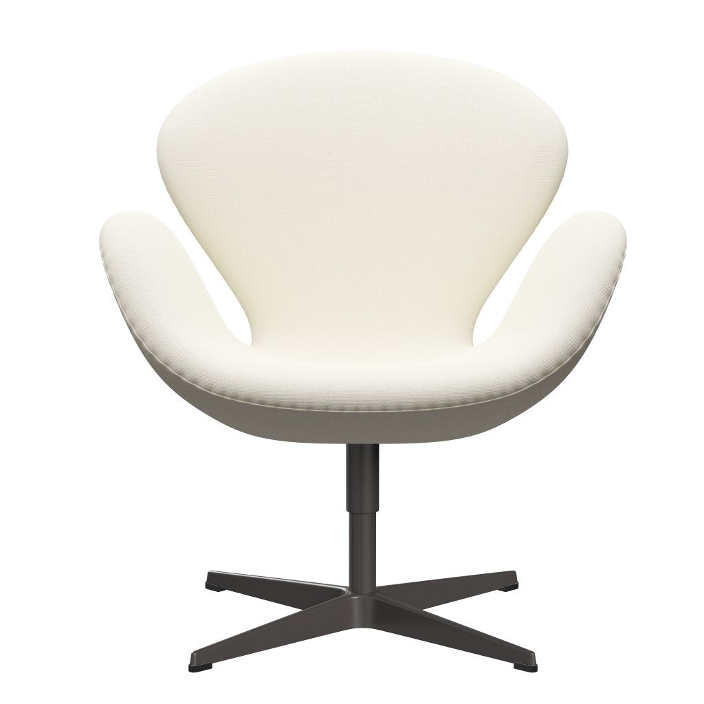 [product_category]-Fritz Hansen Swan Lounge Chair, Warm Graphite/Sunniva Crème-Fritz Hansen-3320-SV113-WGBASE-FRI-1