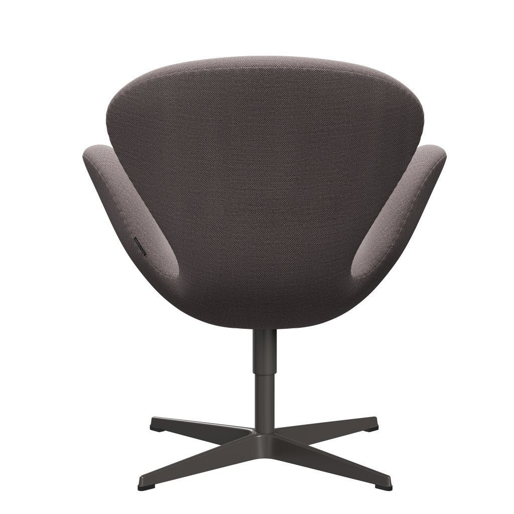 [product_category]-Fritz Hansen Swan Lounge Chair, Warm Graphite/Sunniva White/Violet-Fritz Hansen-3320-SV352-WGBASE-FRI-4