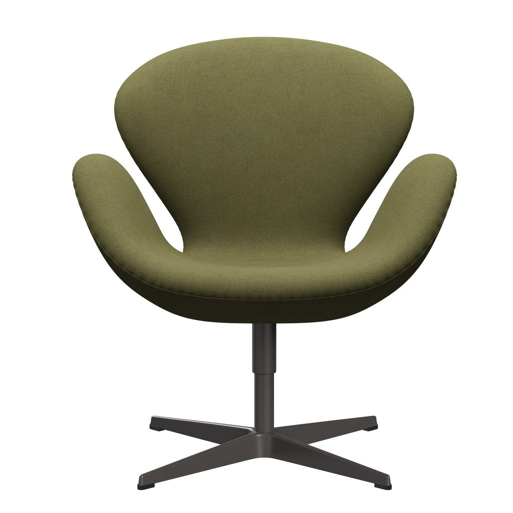 [product_category]-Fritz Hansen Swan Lounge Chair, Warm Graphite/Tonus Dusty Green-Fritz Hansen-3320-TON964-WGBASE-FRI-1