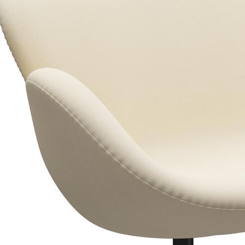 [product_category]-Fritz Hansen Swan Sofa 2 Seater, Black Lacquered/Divina White-Fritz Hansen-3321-DIV106-BLLA-FRI-7