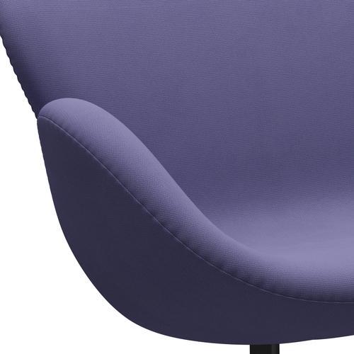 [product_category]-Fritz Hansen Swan Sofa 2 Seater, Black Lacquered/Fame Blue Violet-Fritz Hansen-3321-F65081-BLLA-FRI-7