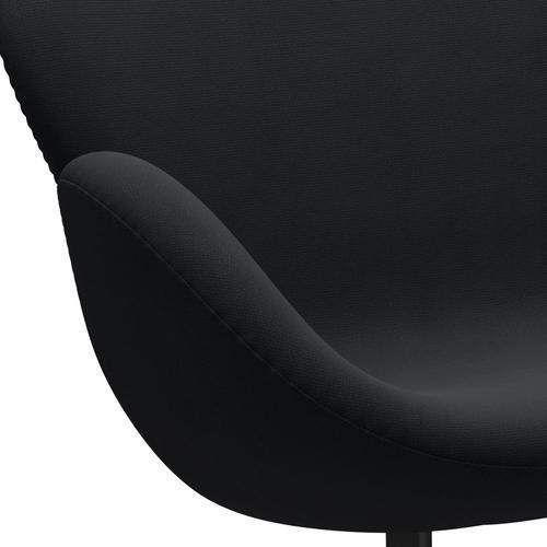 [product_category]-Fritz Hansen Swan Sofa 2 Seater, Black Lacquered/Fame Grey (60019)-Fritz Hansen-3321-F60019-BLLA-FRI-7