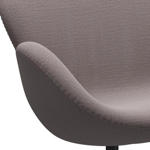 [product_category]-Fritz Hansen Swan Sofa 2 Seater, Black Lacquered/Sunniva White/Violet-Fritz Hansen-3321-SV352-BLLA-FRI-7