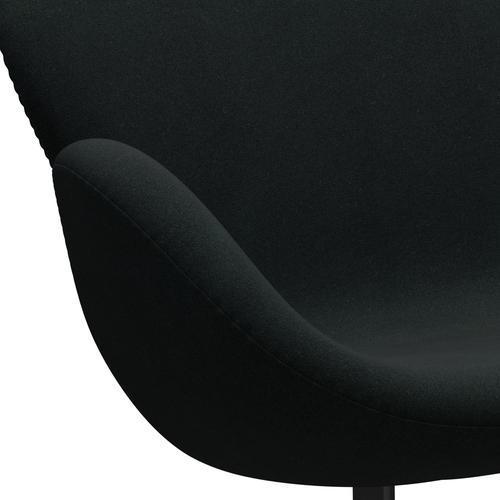 [product_category]-Fritz Hansen Swan Sofa 2 Seater, Black Lacquered/Tonus Black-Fritz Hansen-3321-TON128-BLLA-FRI-7