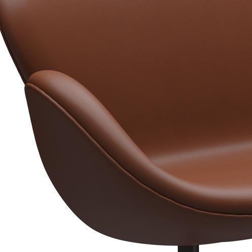 [product_category]-Fritz Hansen Swan Sofa 2 Seater, Brown Bronze/Aura Cognac-Fritz Hansen-3321-CLTAN-BBBASE-FRI-7