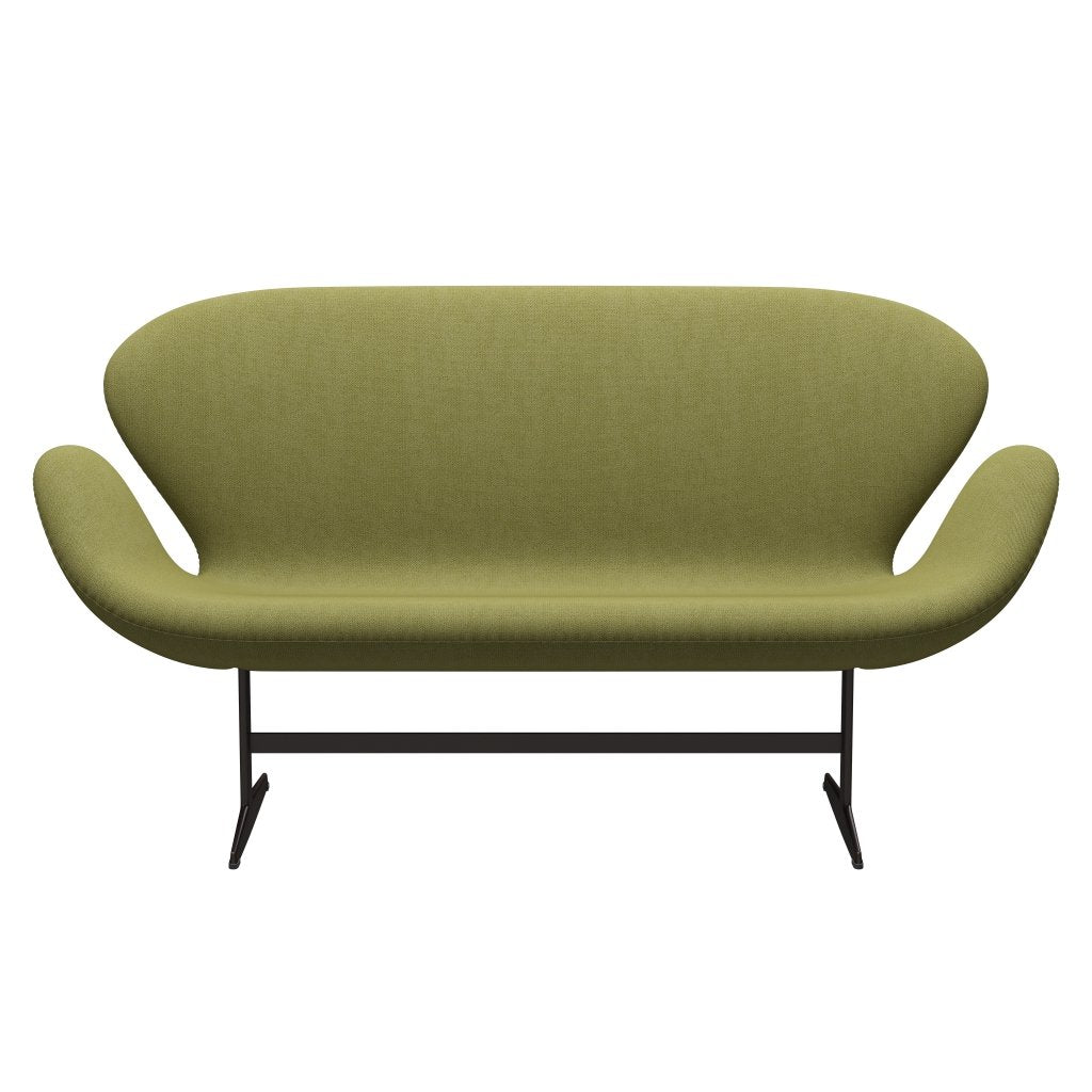 [product_category]-Fritz Hansen Swan Sofa 2 Seater, Brown Bronze/Capture Wamrgrün-Fritz Hansen-3321-CP5301-BBBASE-FRI-1