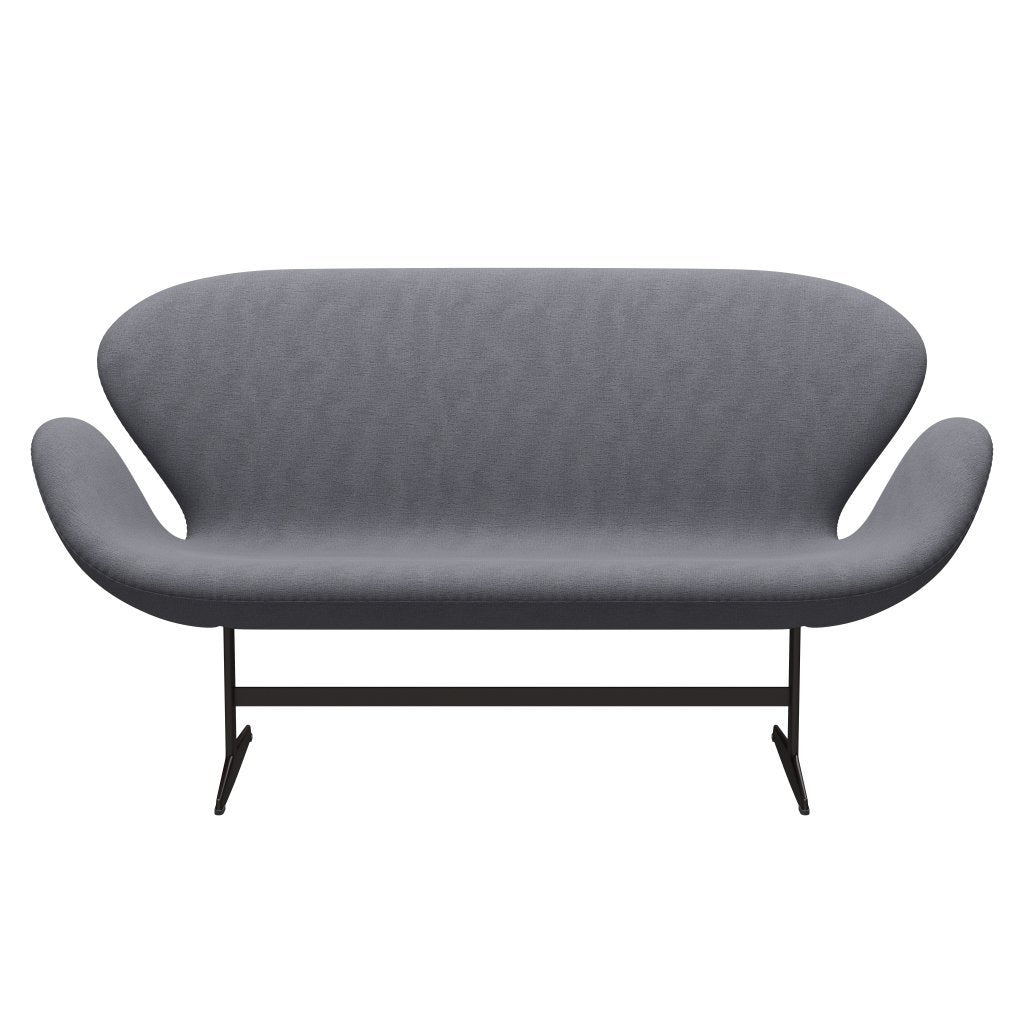 [product_category]-Fritz Hansen Swan Sofa 2 Seater, Brown Bronze/Christianshavn Light Grey-Fritz Hansen-3321-CH1171-BBBASE-FRI-1